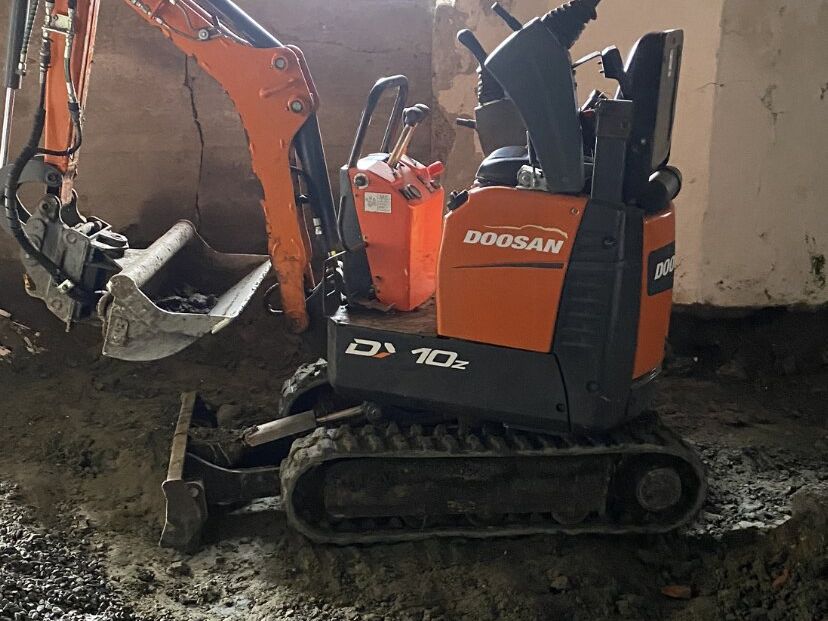 Utgraving av kjellergulv